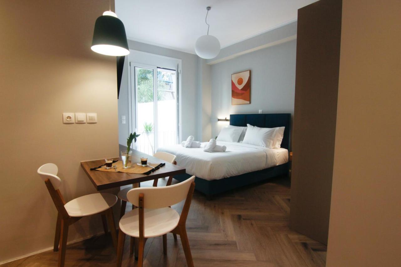 Patio Apartment Near Metro & Acropolis Athen Exterior foto